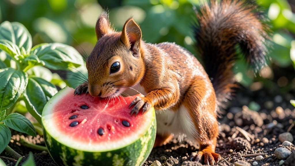 Do Squirrels Eat Watermelon: What Vets Say About Their Dietary Habits