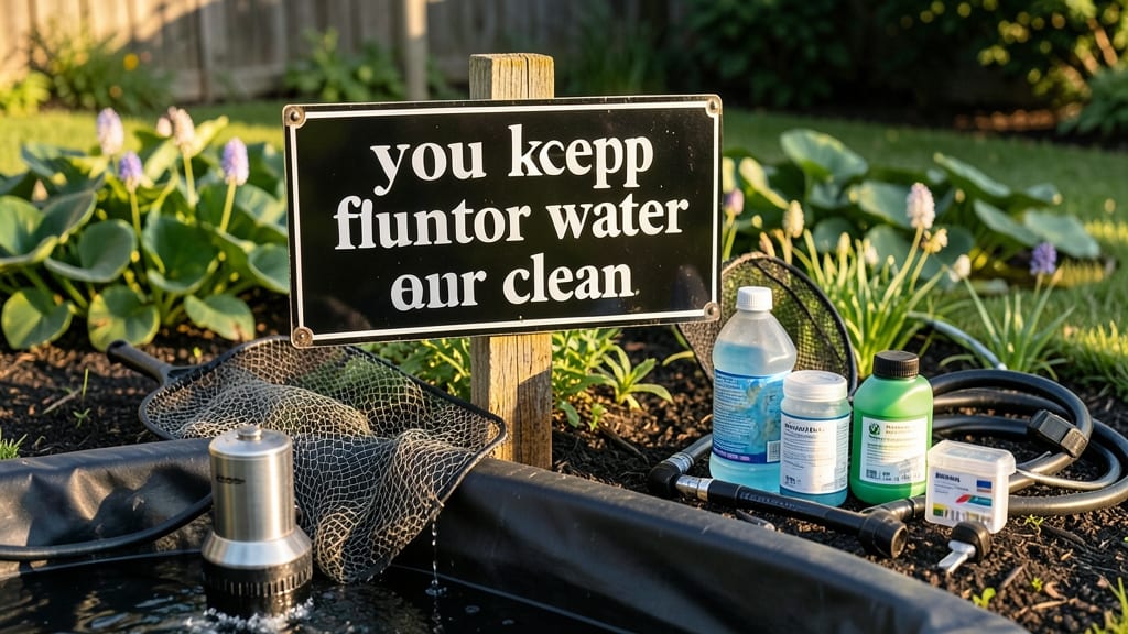 How Do You Keep Fountain Water Clean: Daily Maintenance Routine for Crystal-Clear Results