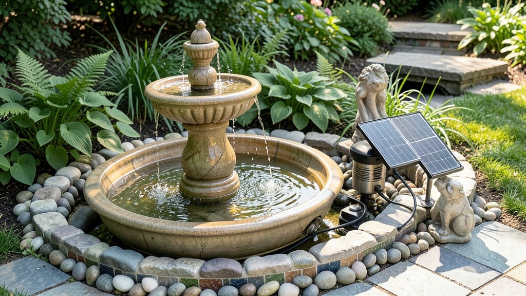 Garden Fountain Water: Exact Gallons Needed for Different Fountain Sizes