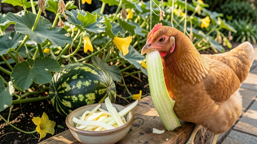 Can Chickens Eat Watermelon Rind: Safe Portions and Potential Risks Explained