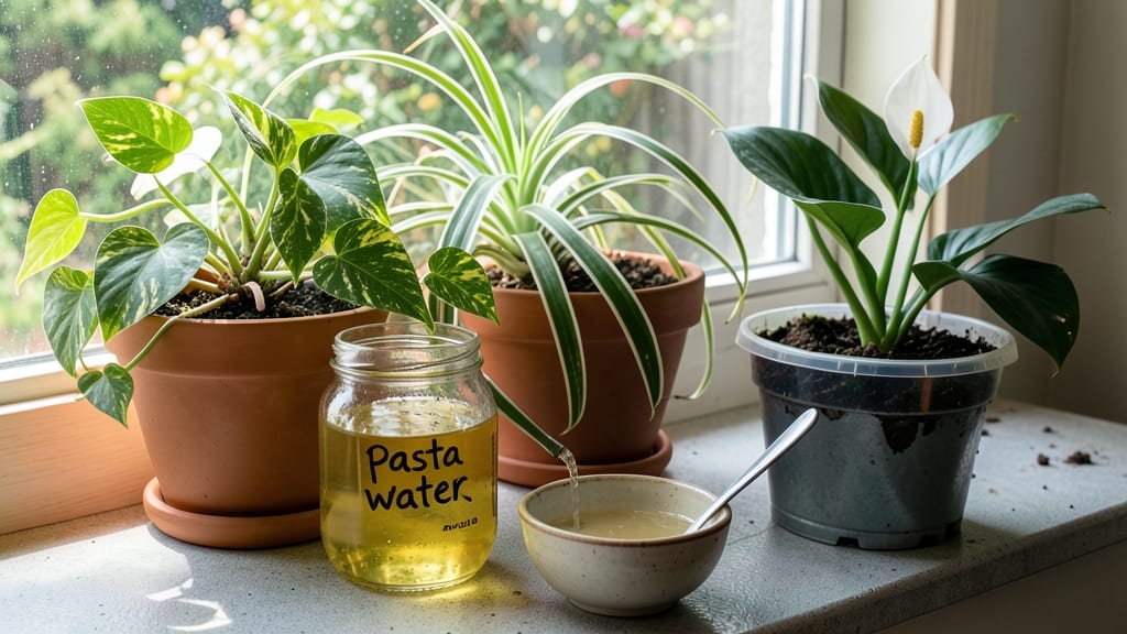 Pasta Water for Plants: How to Use It and What to Avoid